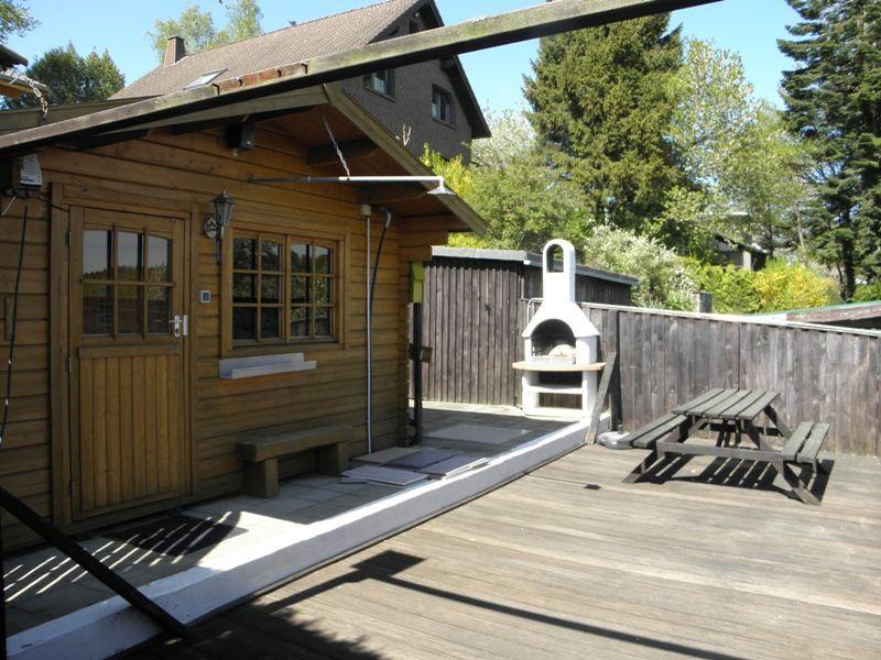 Sauna und Grillplatz