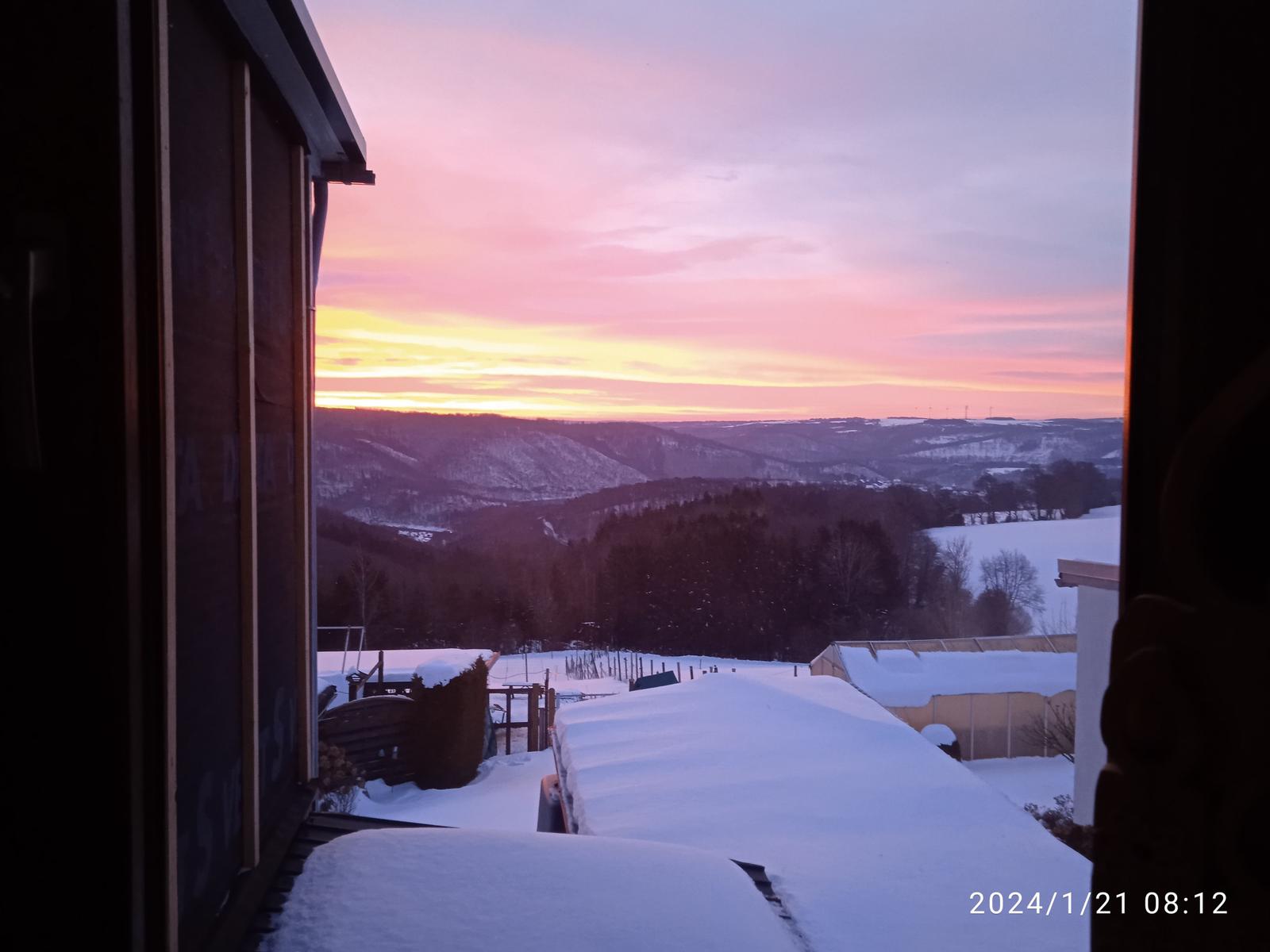 Ein Morgen im Winter