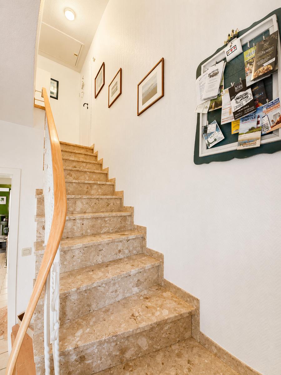 Aufgang zur Wohnung...