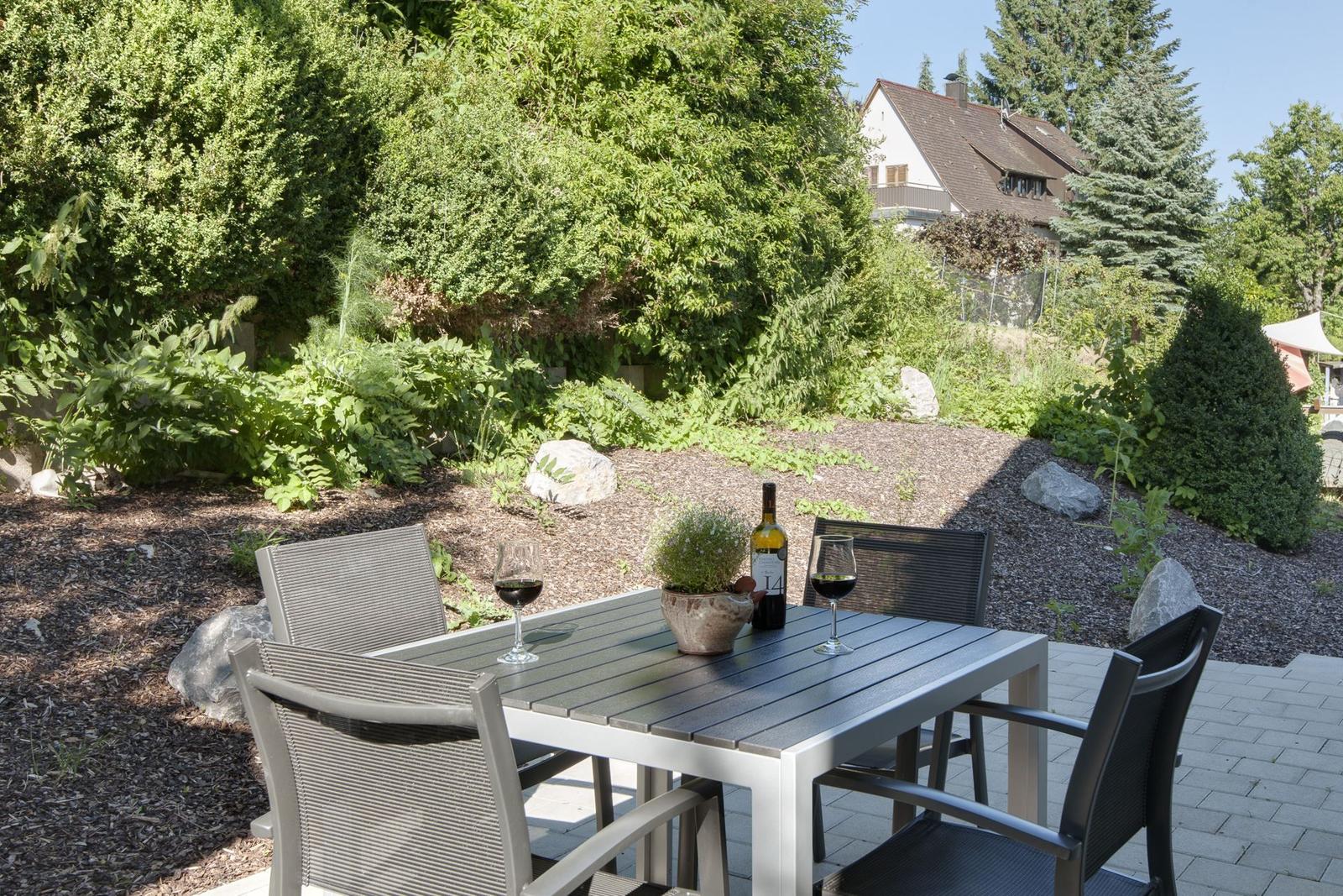 Terrasse...