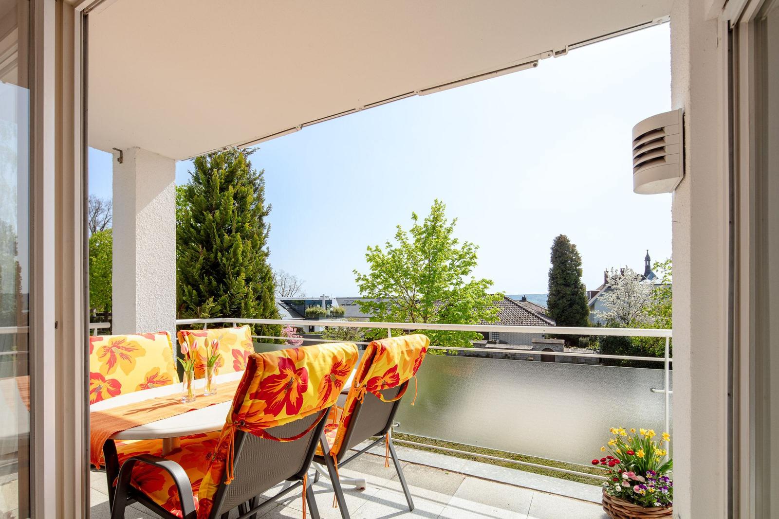 Balkon...