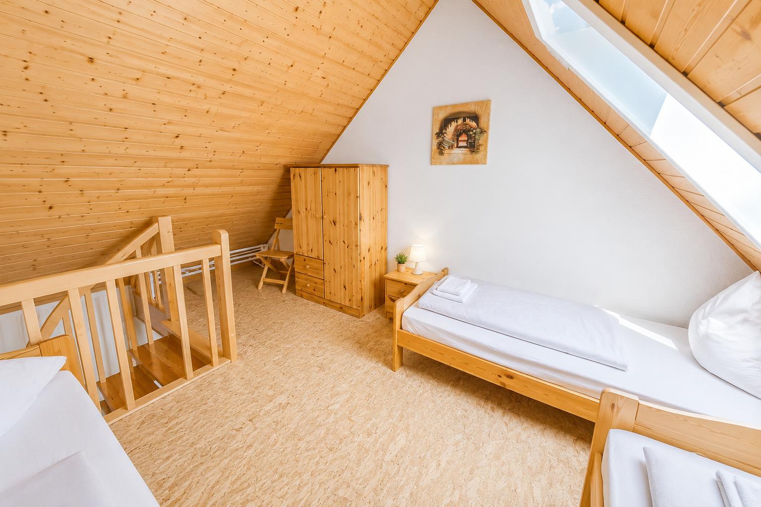 Dachgeschoß Schlafzimmer...