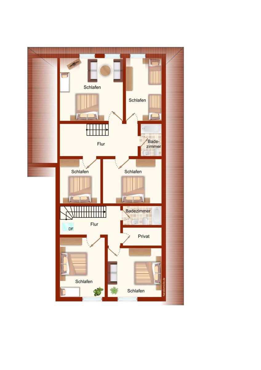 Grundriss Obergeschoss