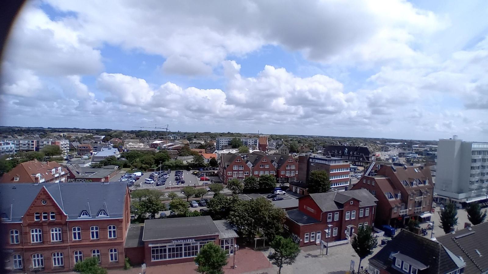 Ausblick vom Balkon