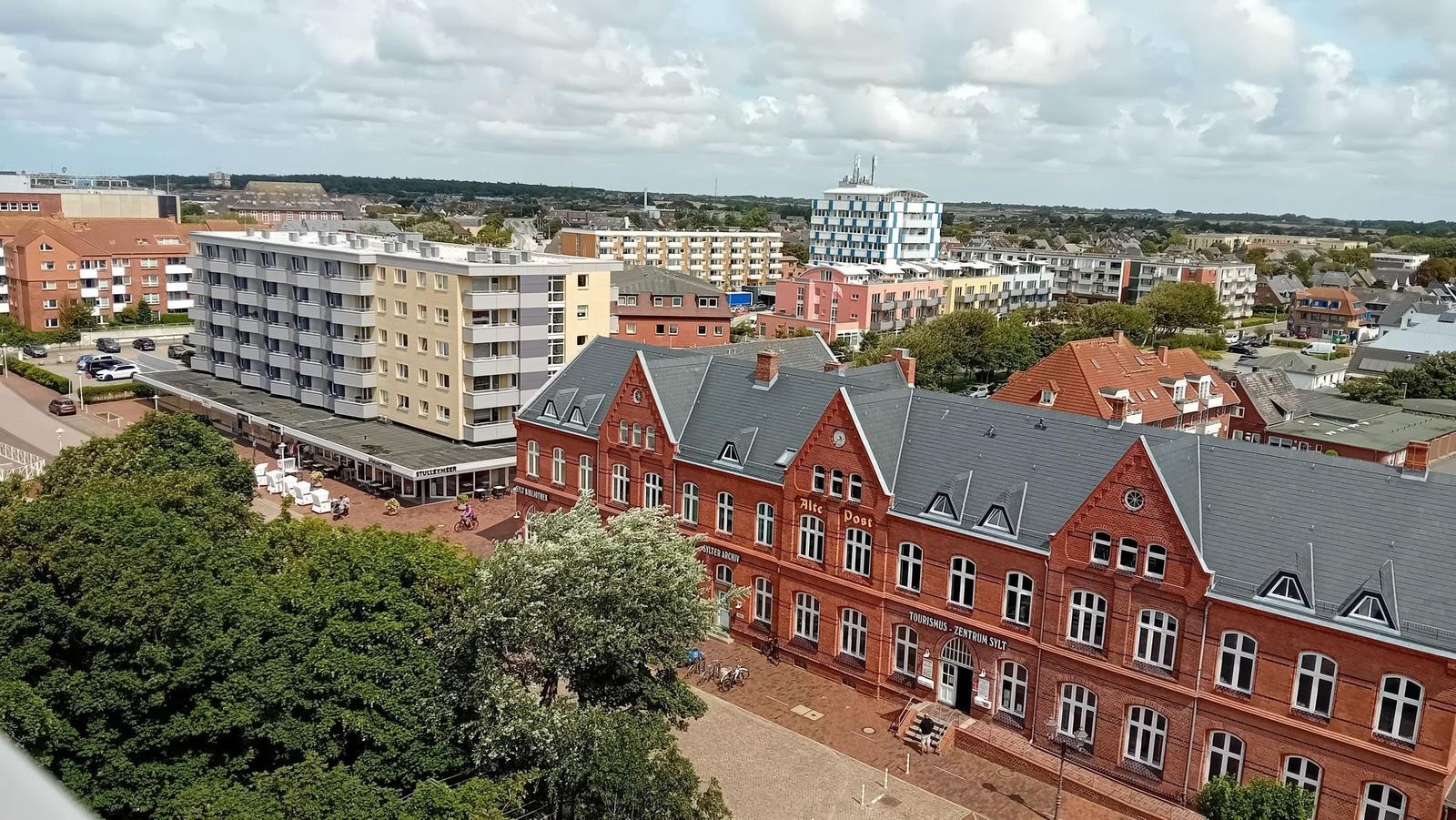 Ausblick vom Balkon