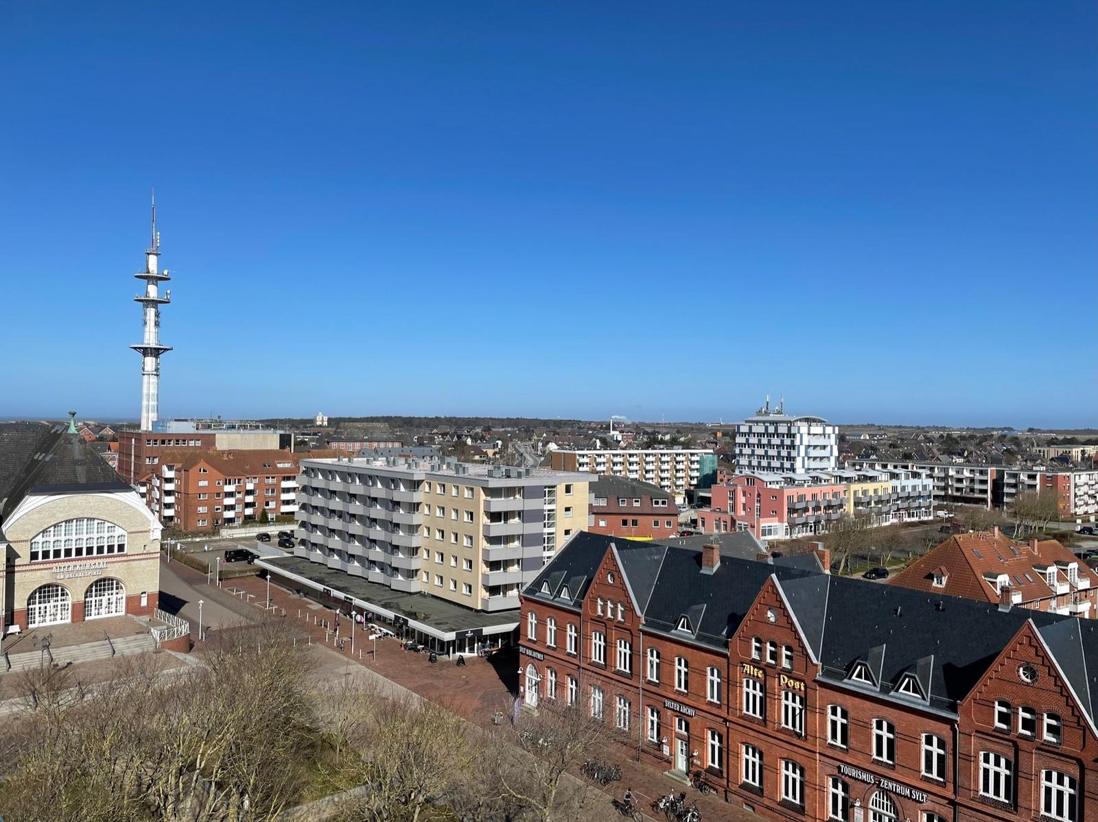 Schöner Ausblick vom Balkon