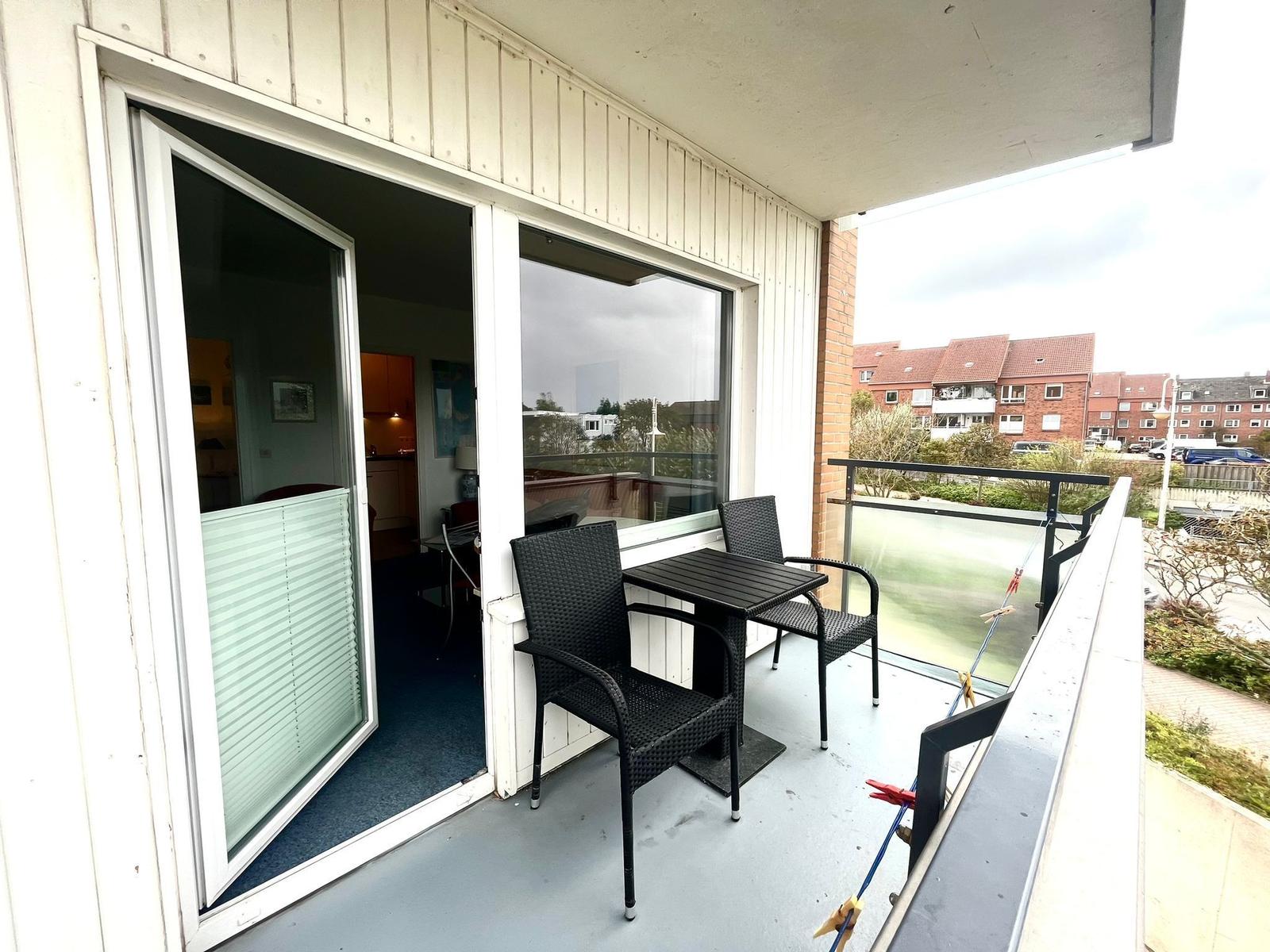Balkon Richtung Nord-West