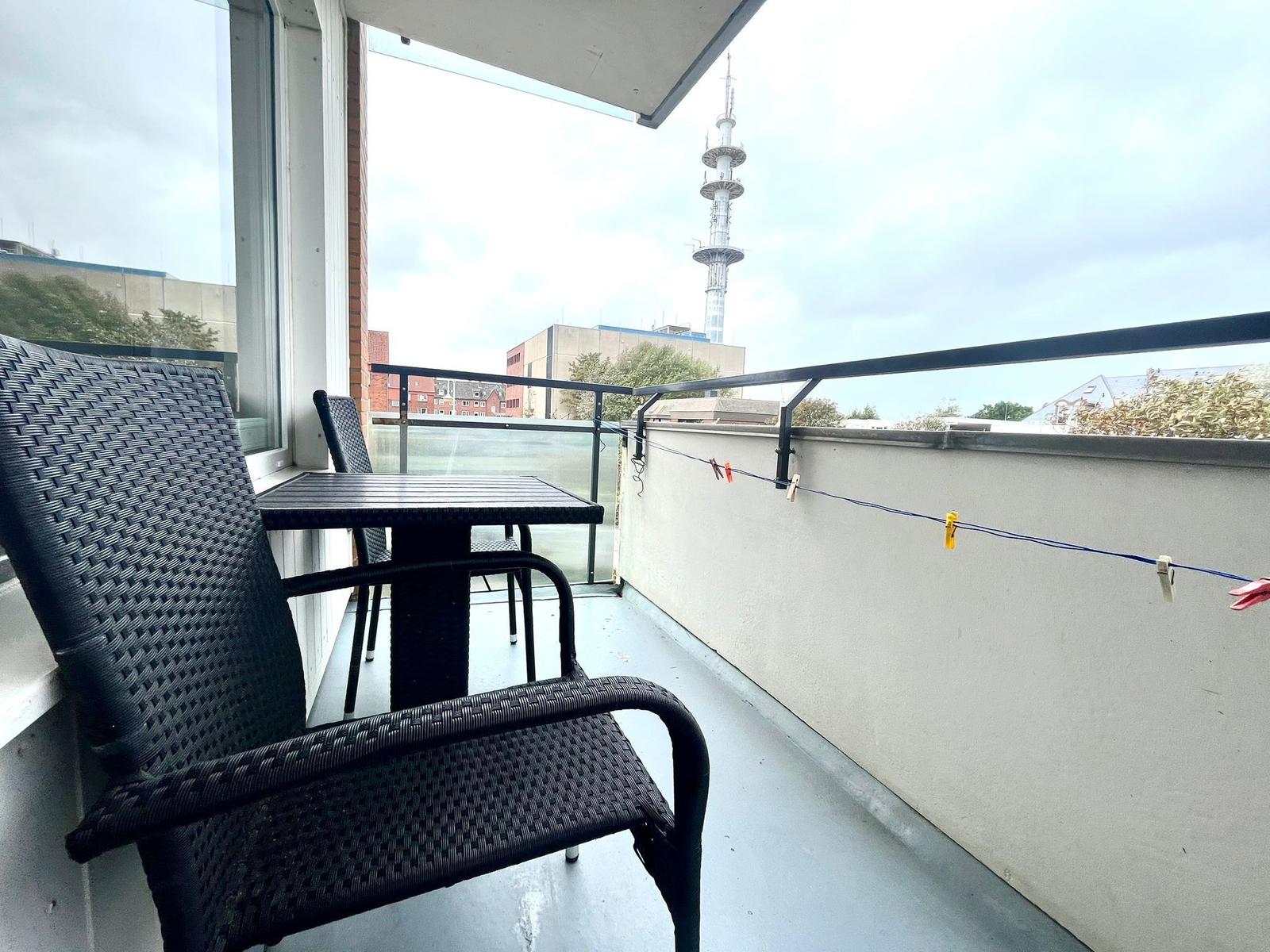 Balkon Richtung Nord-West