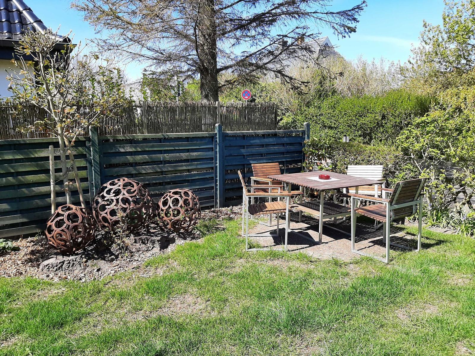 Sitzecke imt Garten