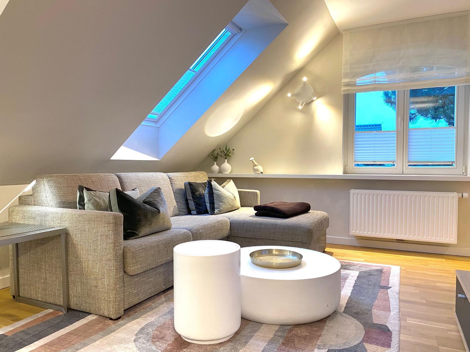 Wohnzimmer mit Couchecke