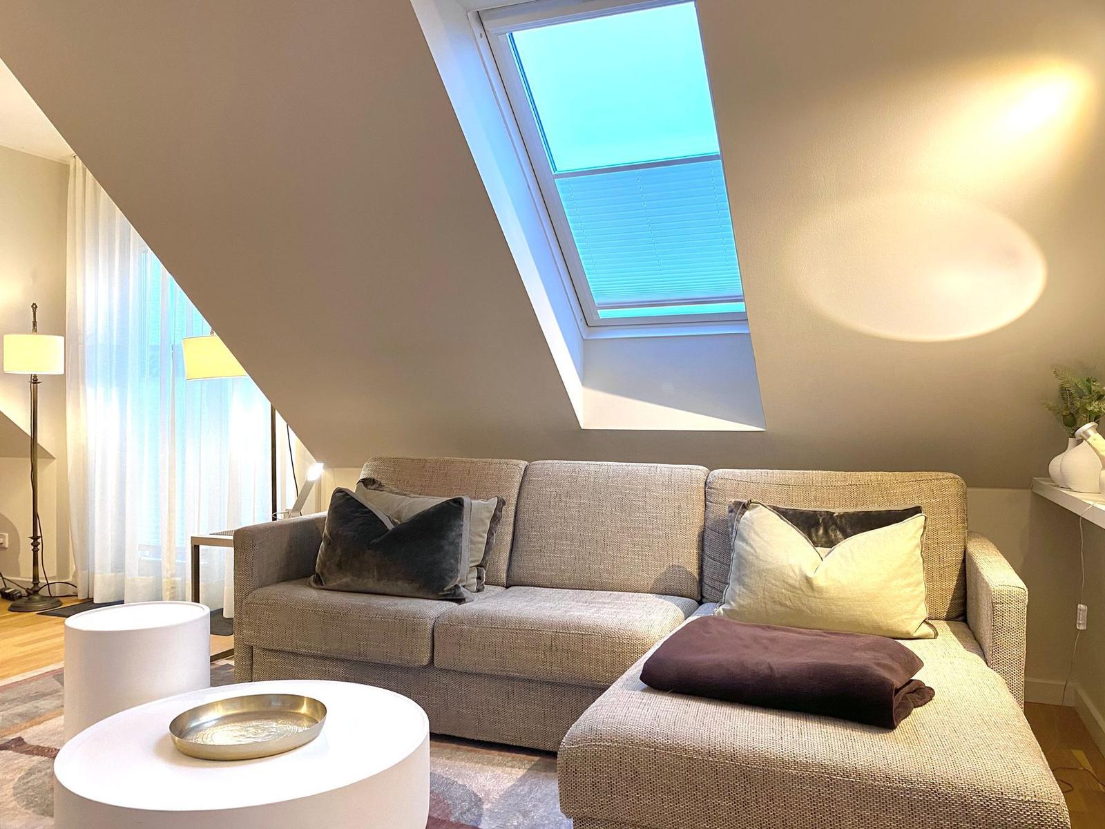 Wohnzimmer mit Couchecke