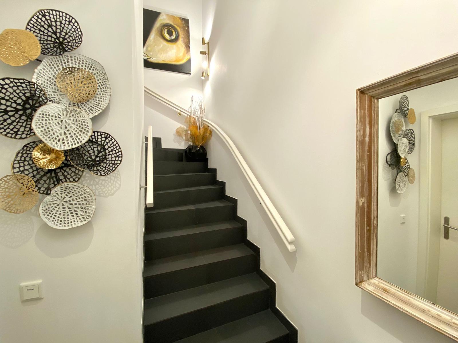 Treppe zur Wohnung Nr. 2