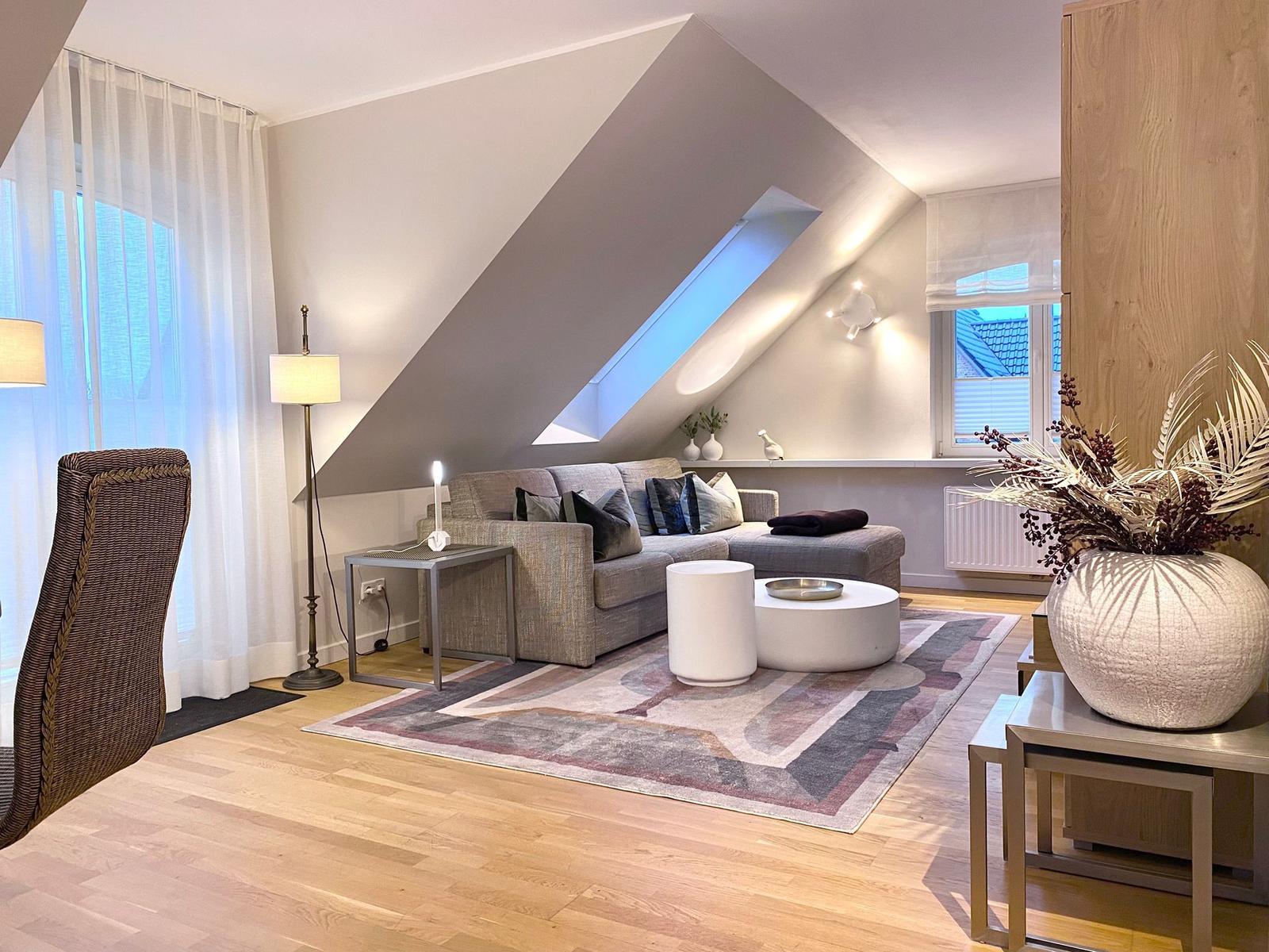 Wohnzimmer mit Couchecke