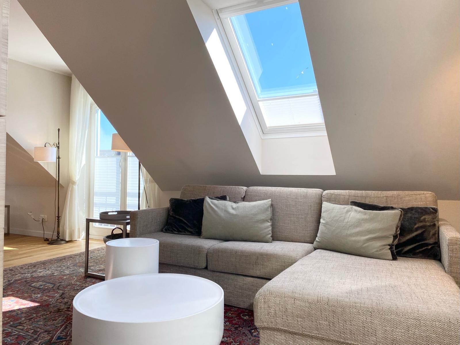 Wohnzimmer mit Couchecke