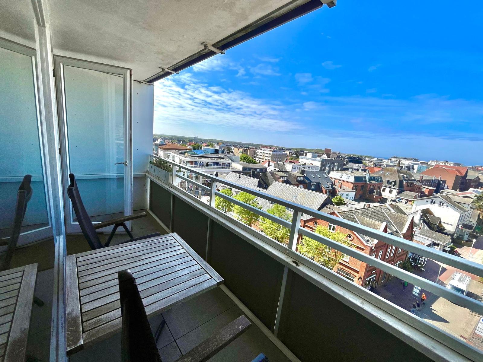 Balkon zur Westseite