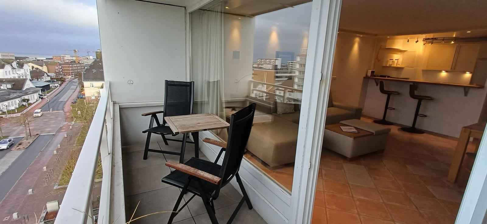 Balkon zur Westseite