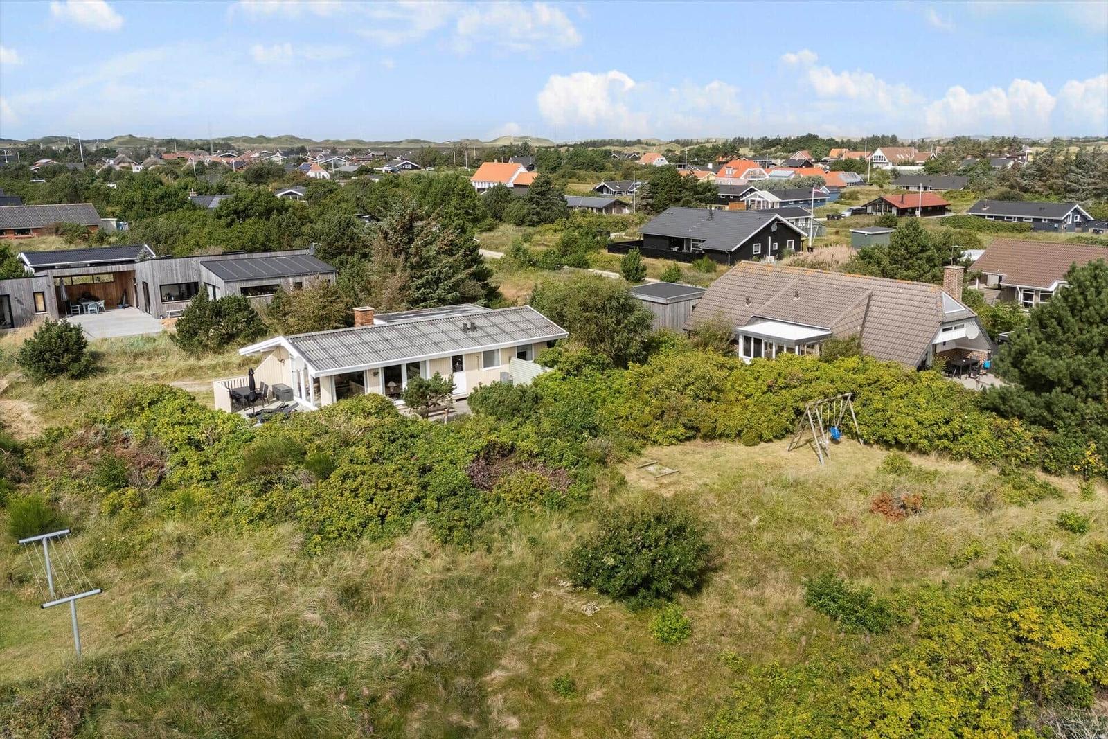 Haus mit Garten und Blick auf die Umgebung