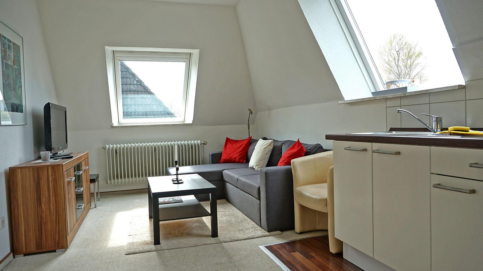 Sofaecke mit TV