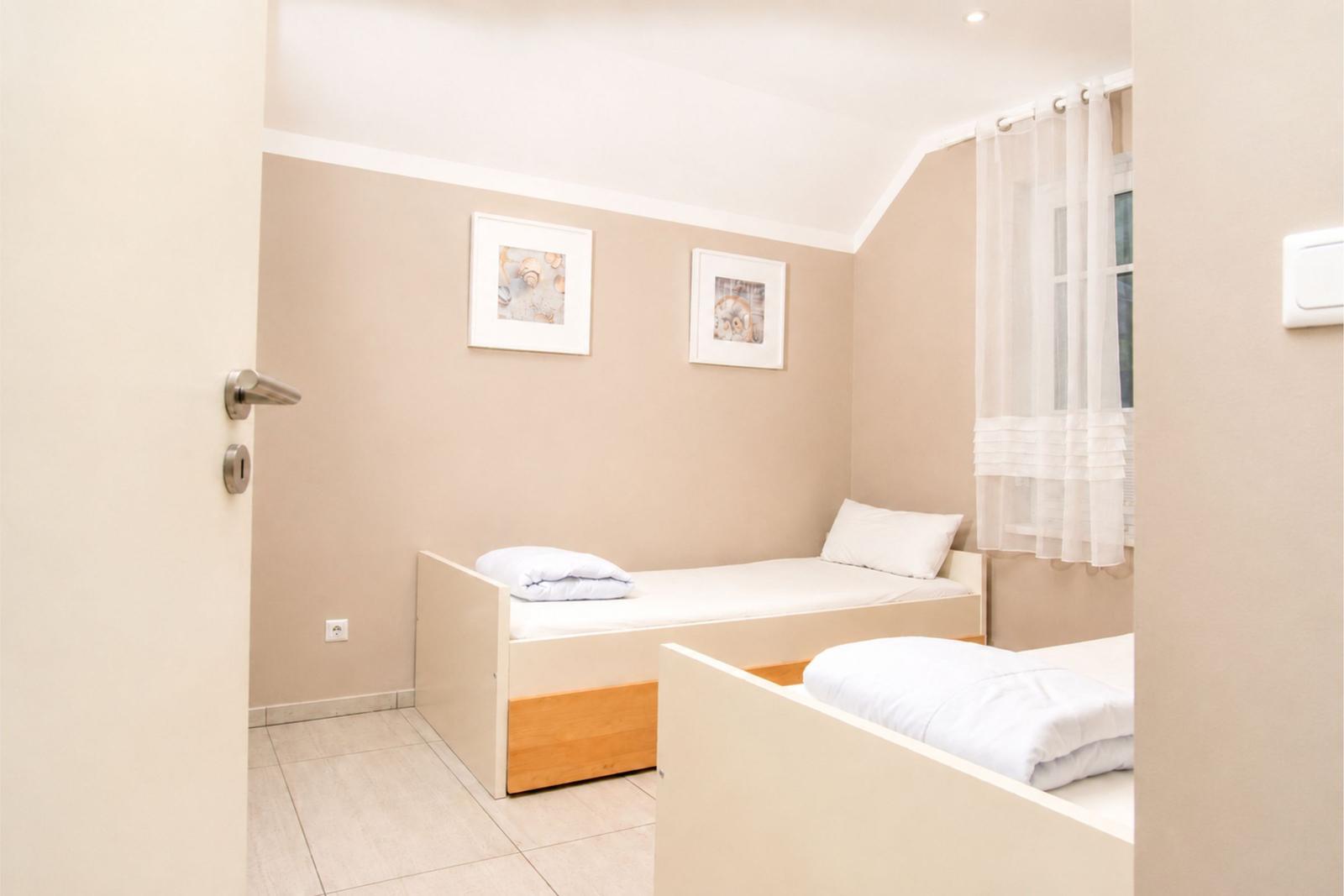 Blick in das 2. Schlafzimmer