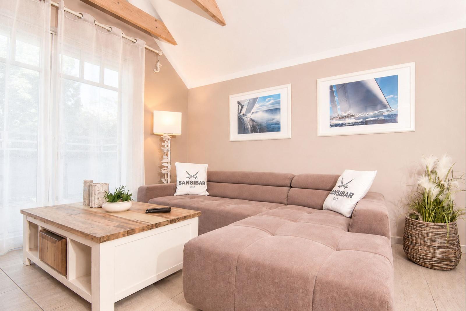 Wohnbereich mit Sofa