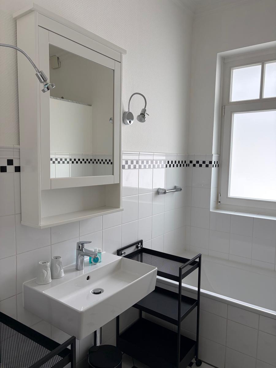 gepflegte Badezimmer