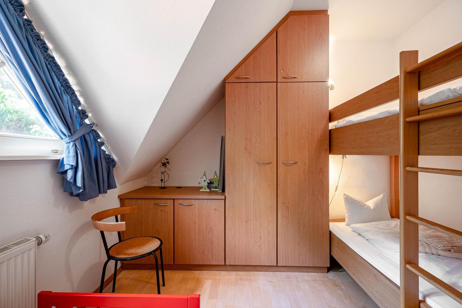 Schlafzimmer mit Doppelstockbett