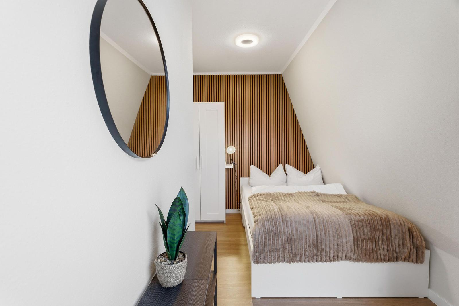 kleines Schlafzimmer