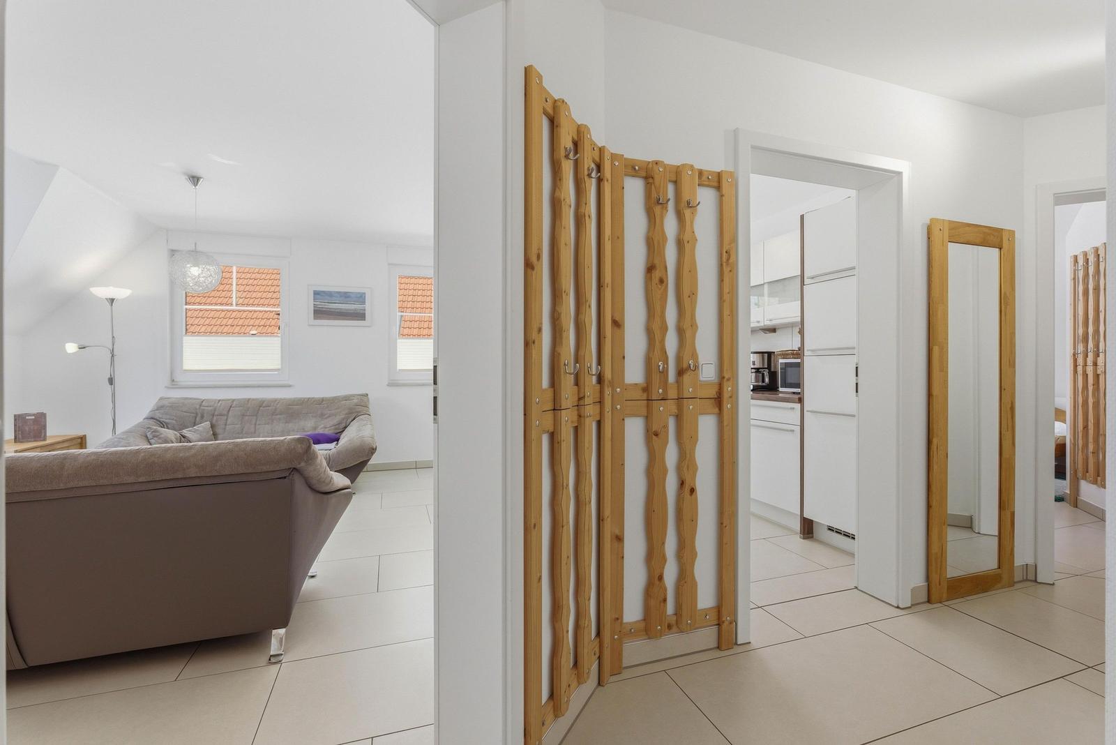 Wohnungseingang/ Flur und Garderobe