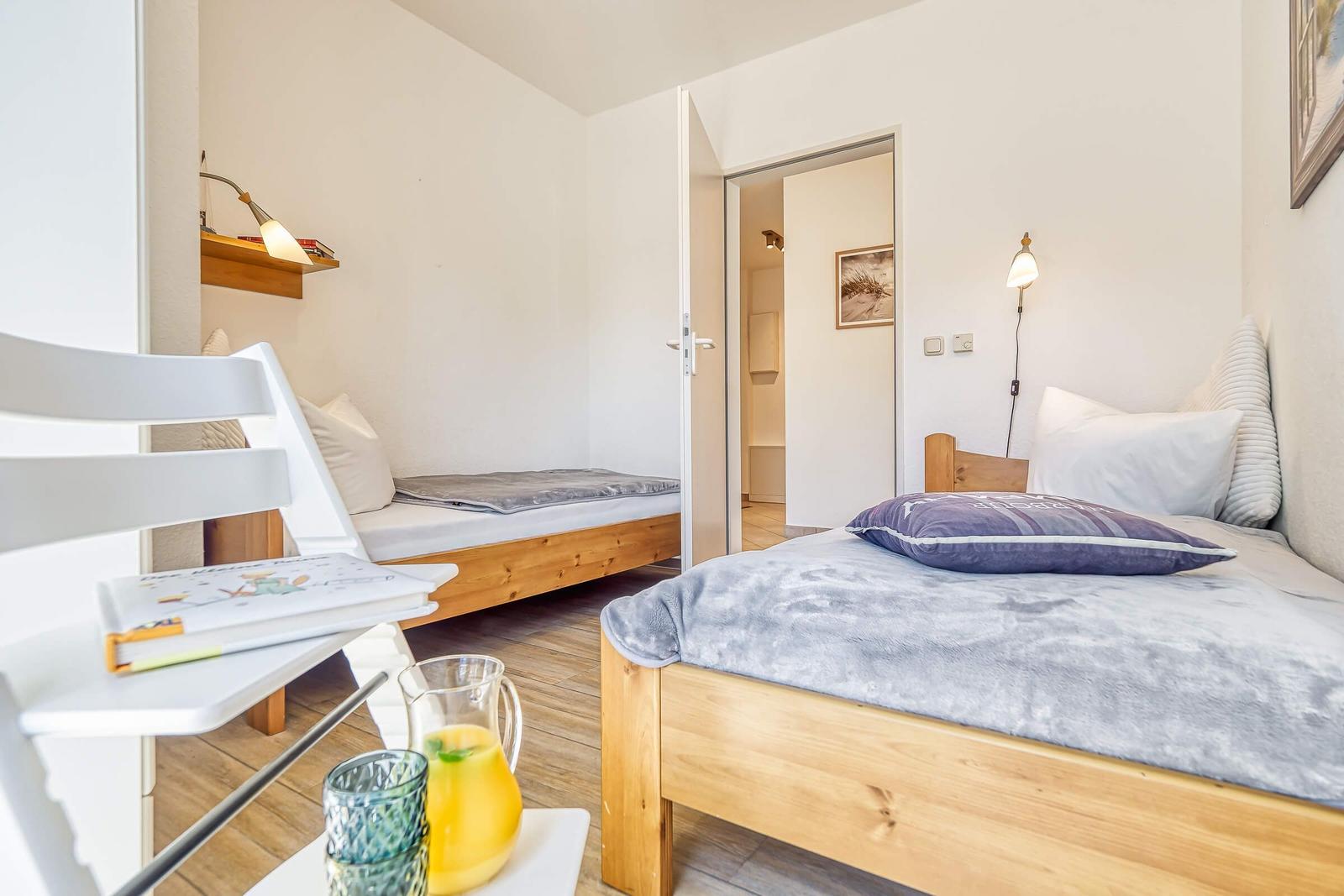 Schlafzimmer mit Einzelbetten