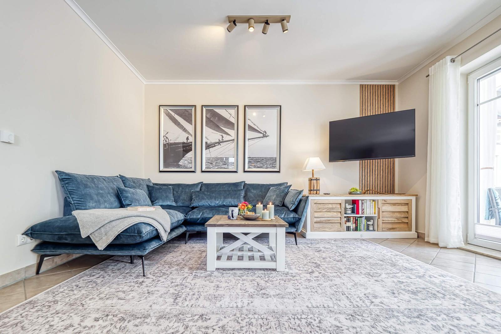 Wohnbereich mit Sofa