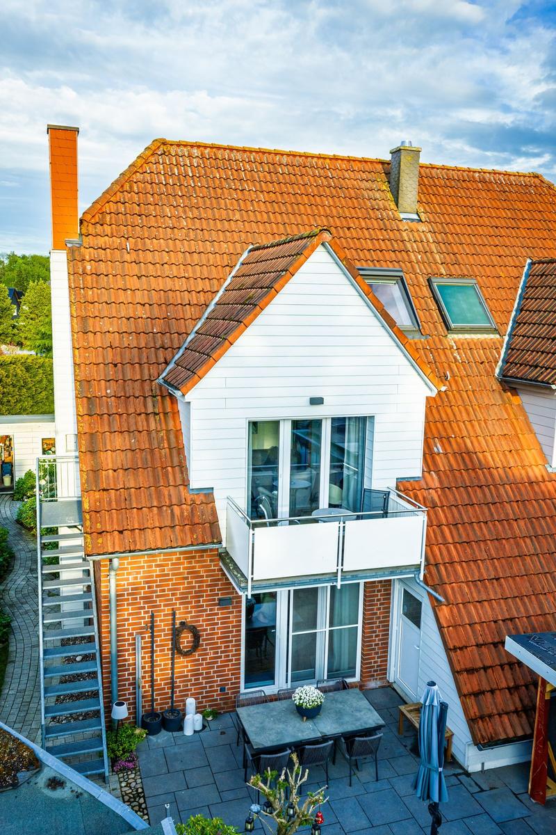 Blick auf den Balkon