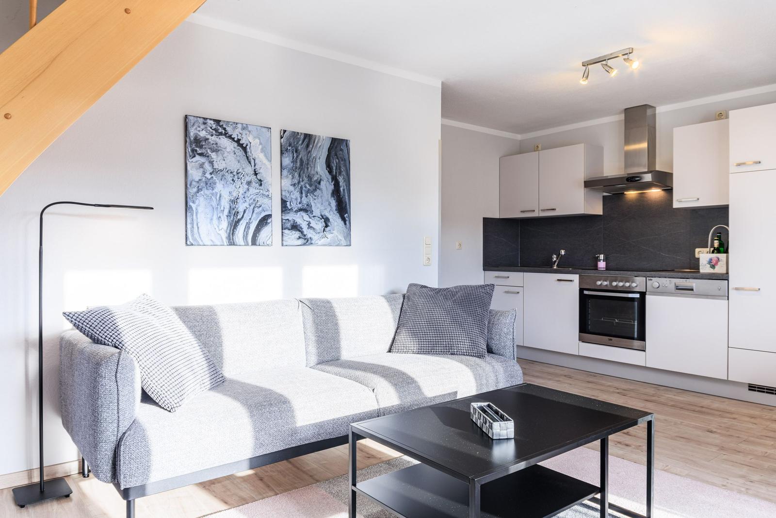 Wohnbereich mit Sofa