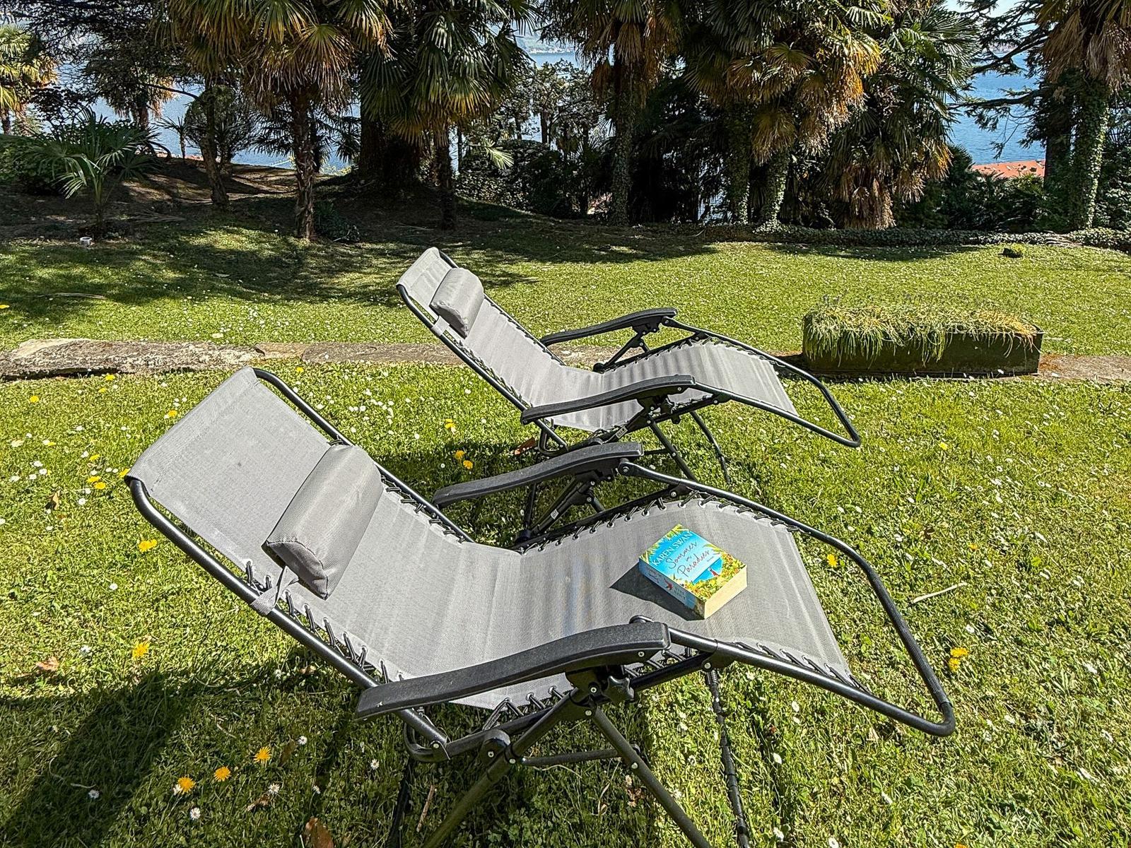 Sonnenliege zum Bräunen und Entspannen