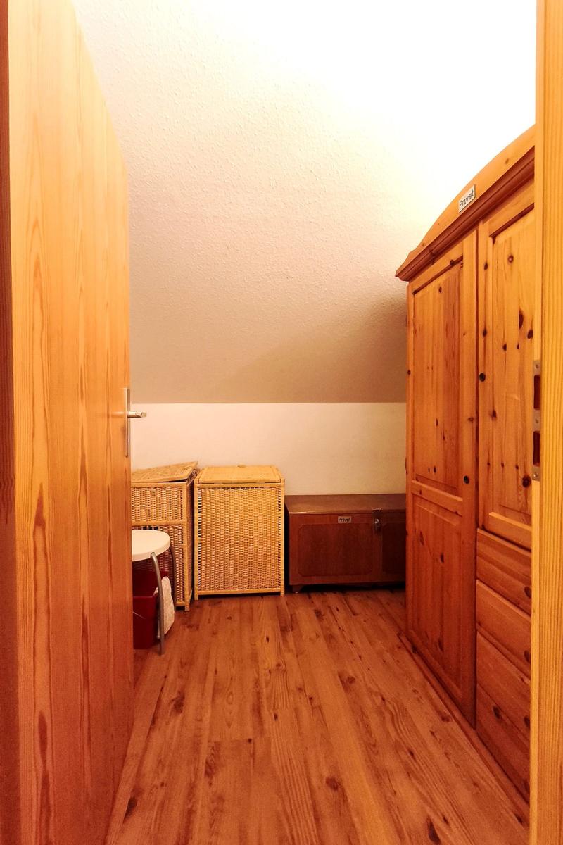 Praktischer Abstellraum innerhalb der Wohnung für Ihr Gepäck