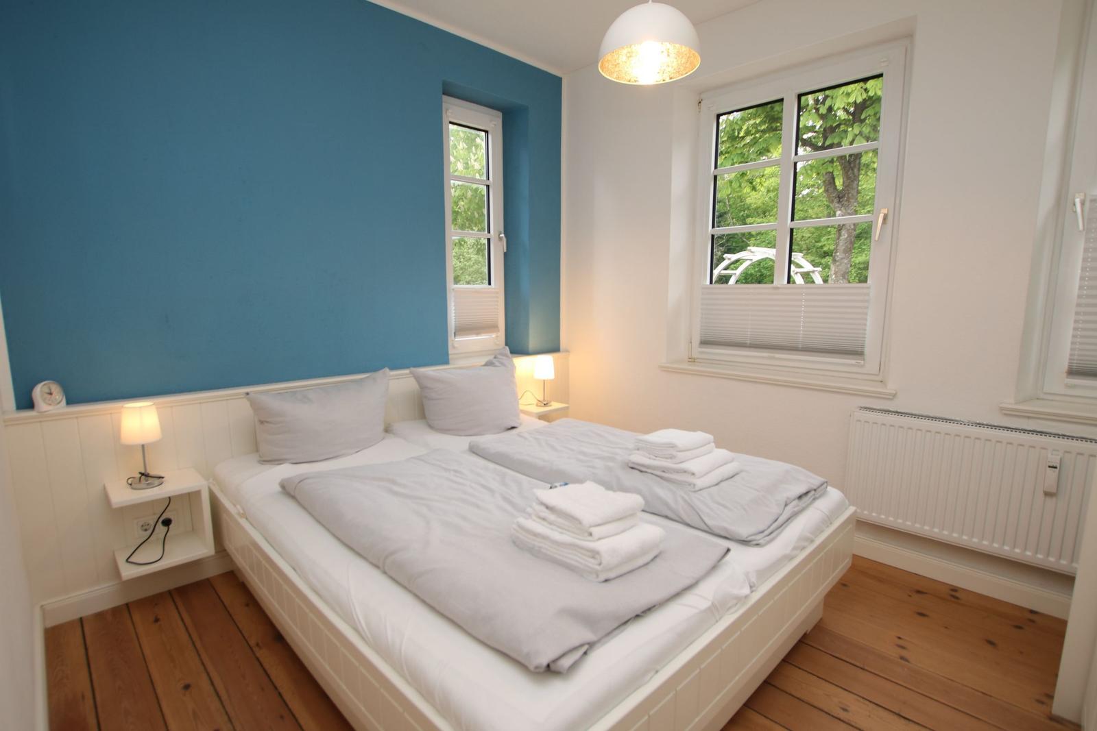 gemütliches Doppelbett
