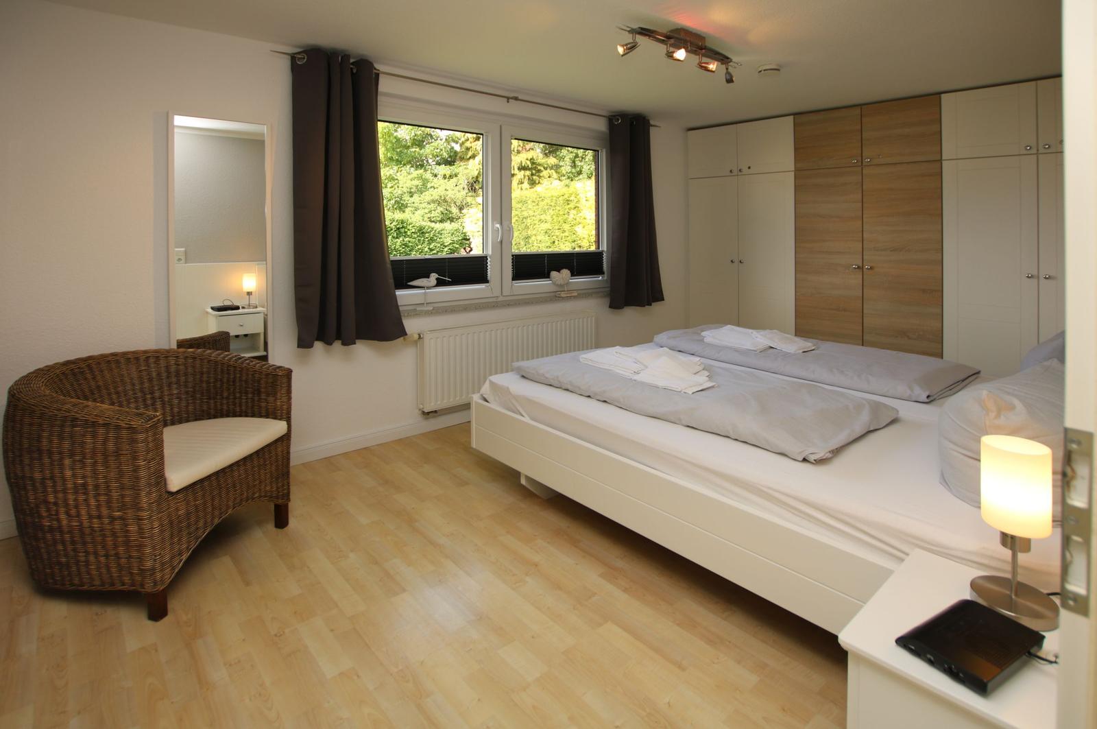 gemütliches Doppelbett