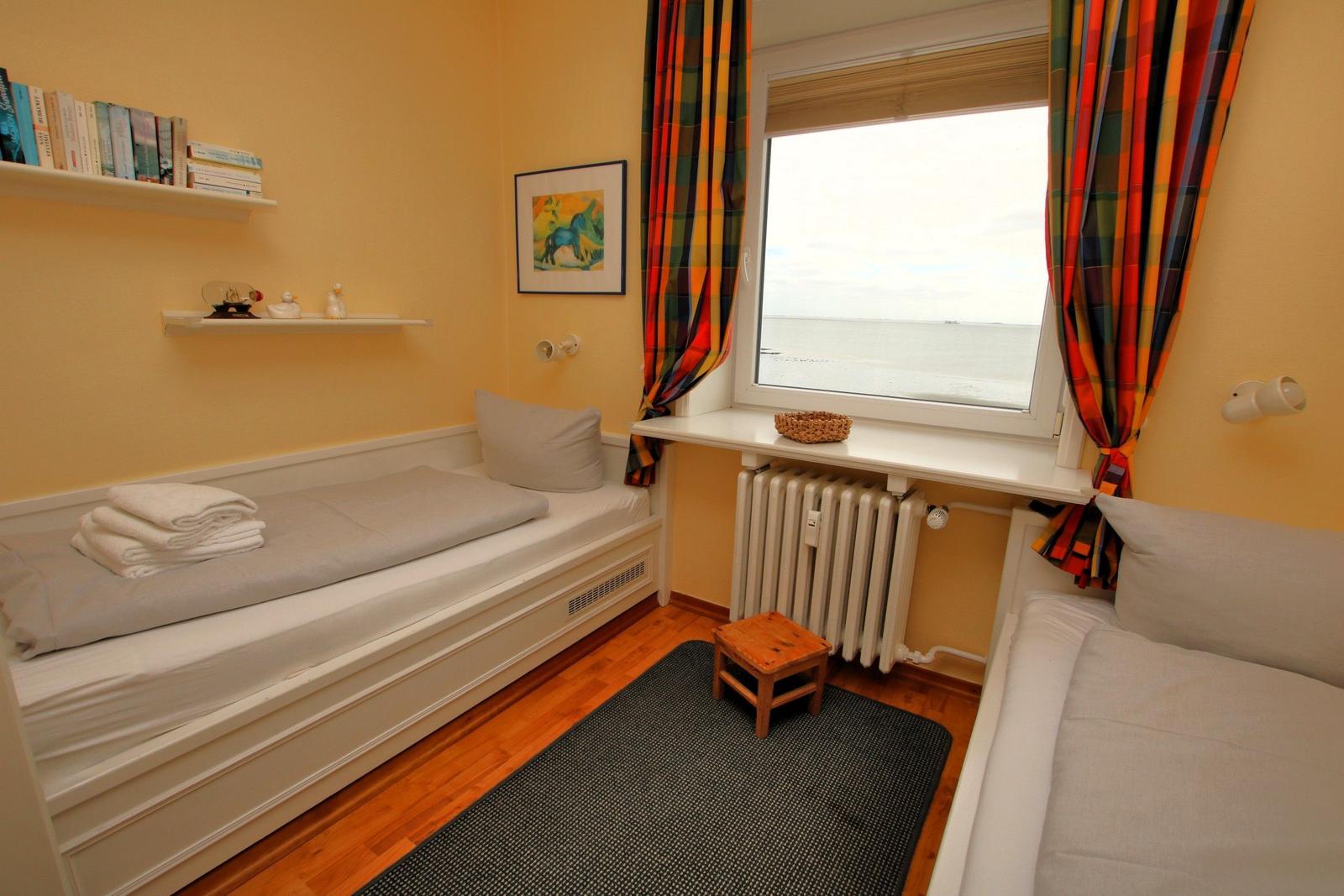 Schlafzimmer mit Einzelbetten