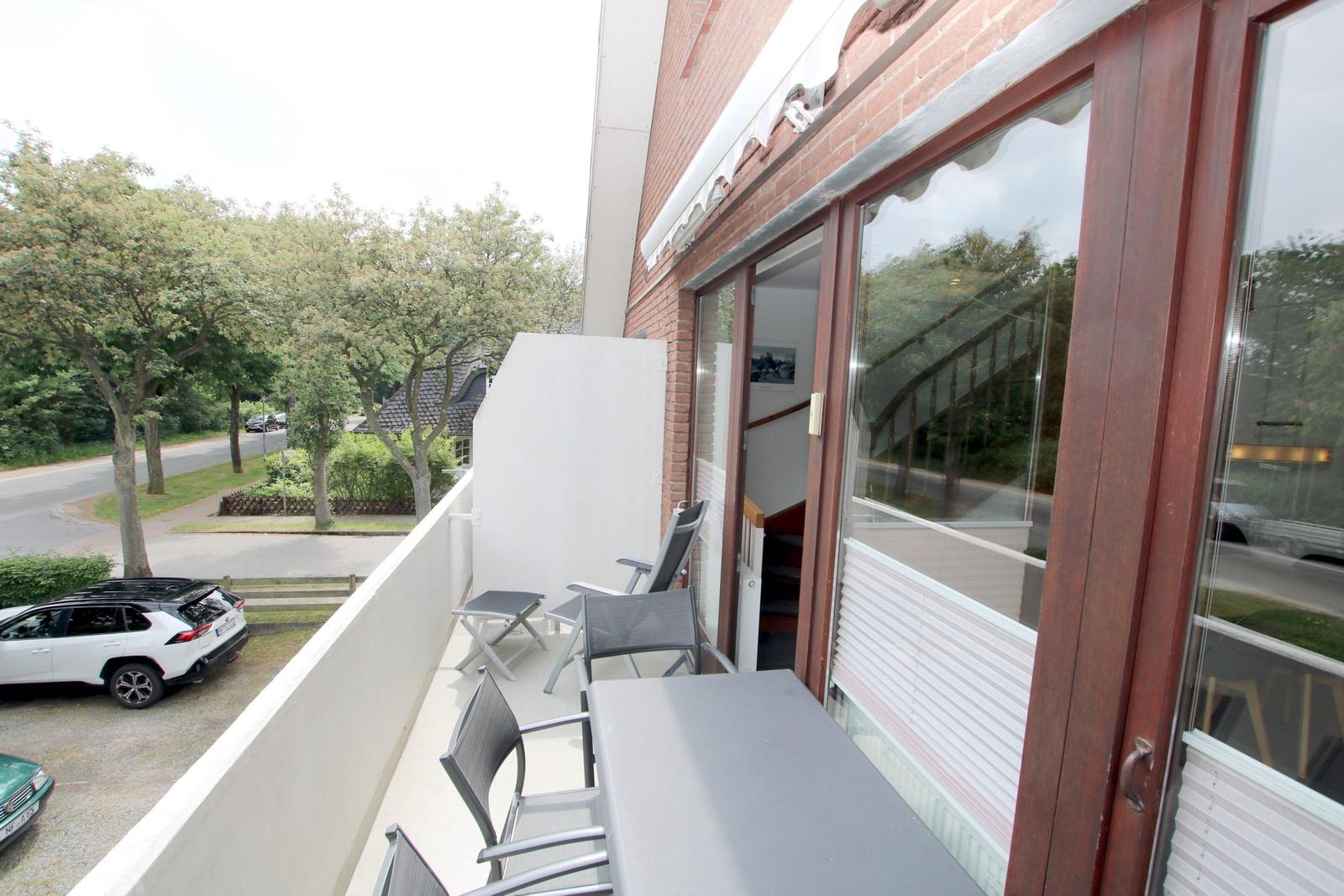 Balkon nach Osten