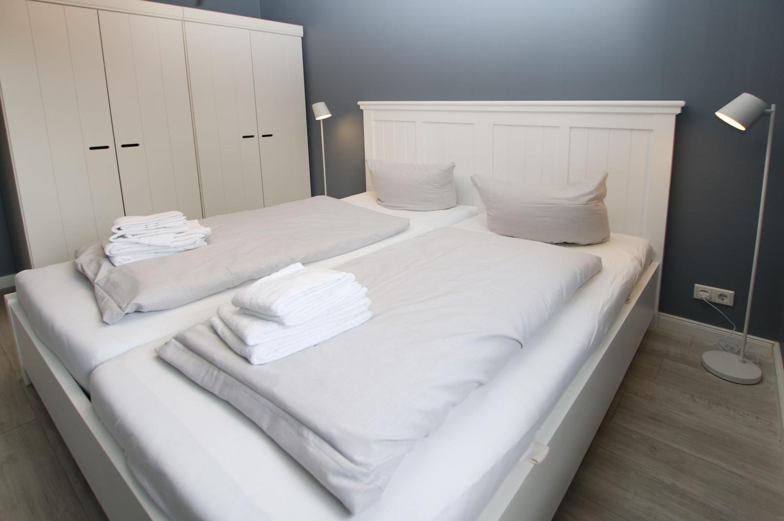 gemütliches Doppelbett