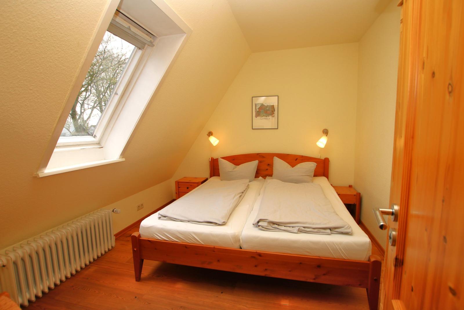 gemütliches Doppelbett