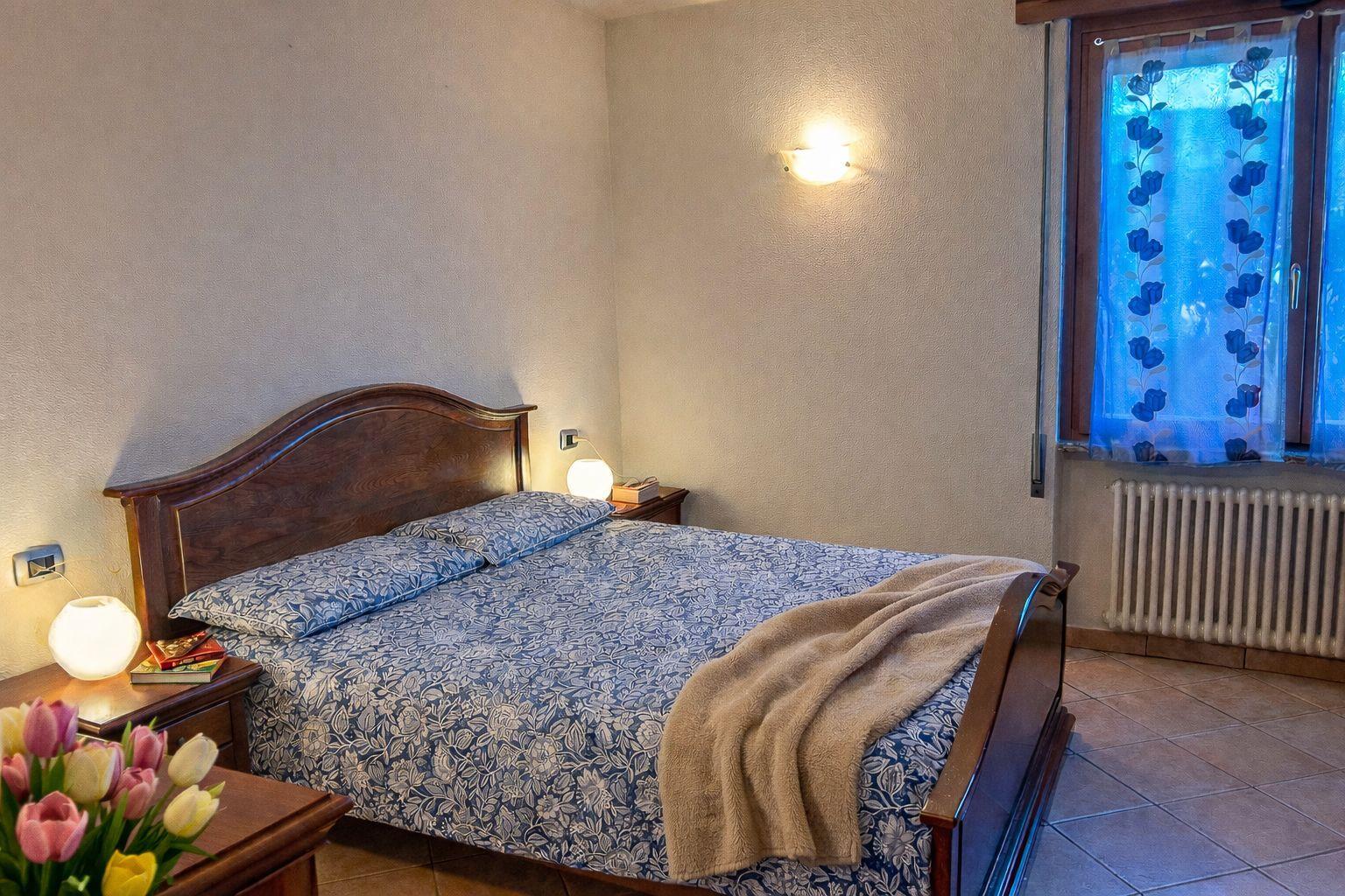 weiches Doppelbett mit tollen Mustern