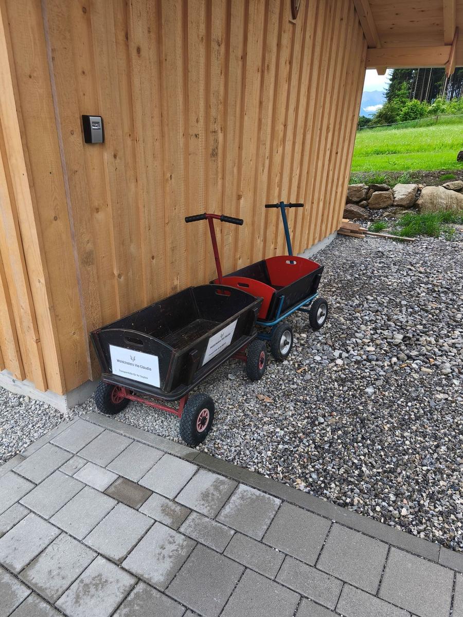 Bollerwagen Gepäcktransport