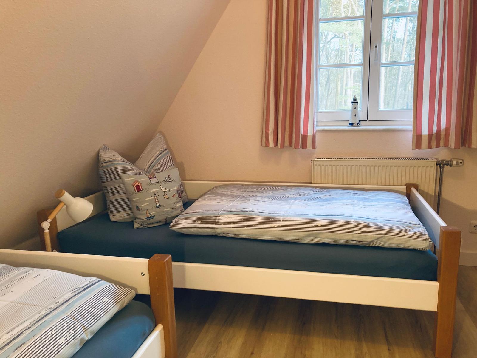 Schlafzimmer mit Einzelbetten