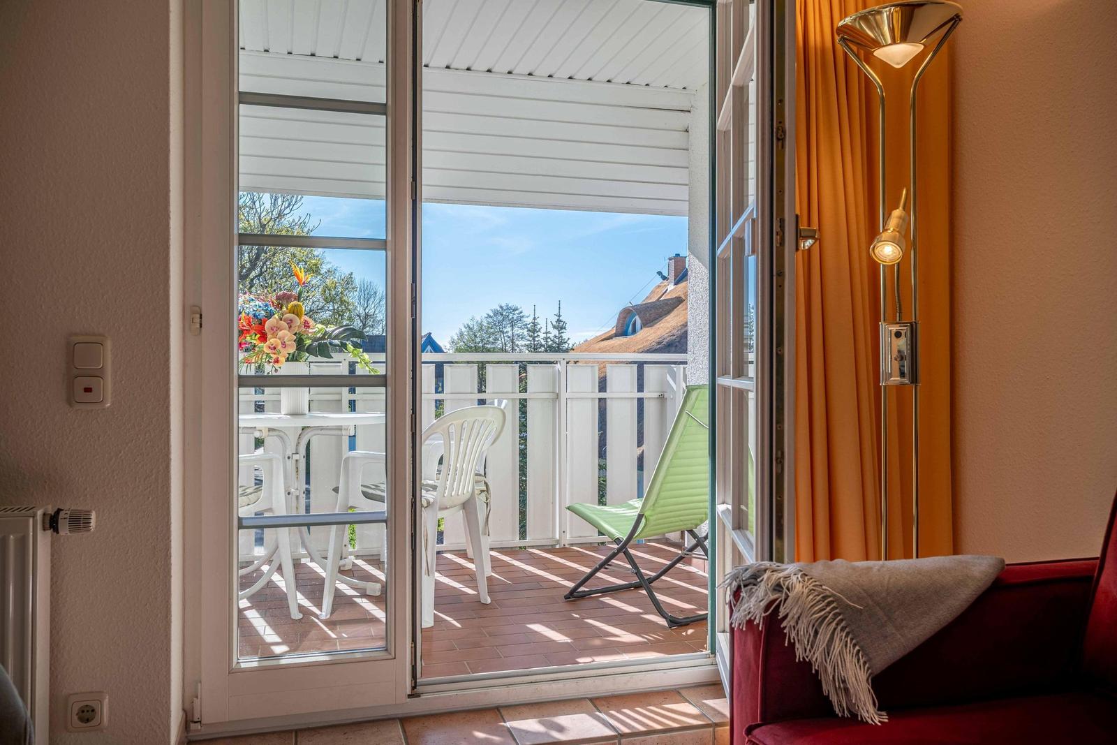 Zugang zum Balkon