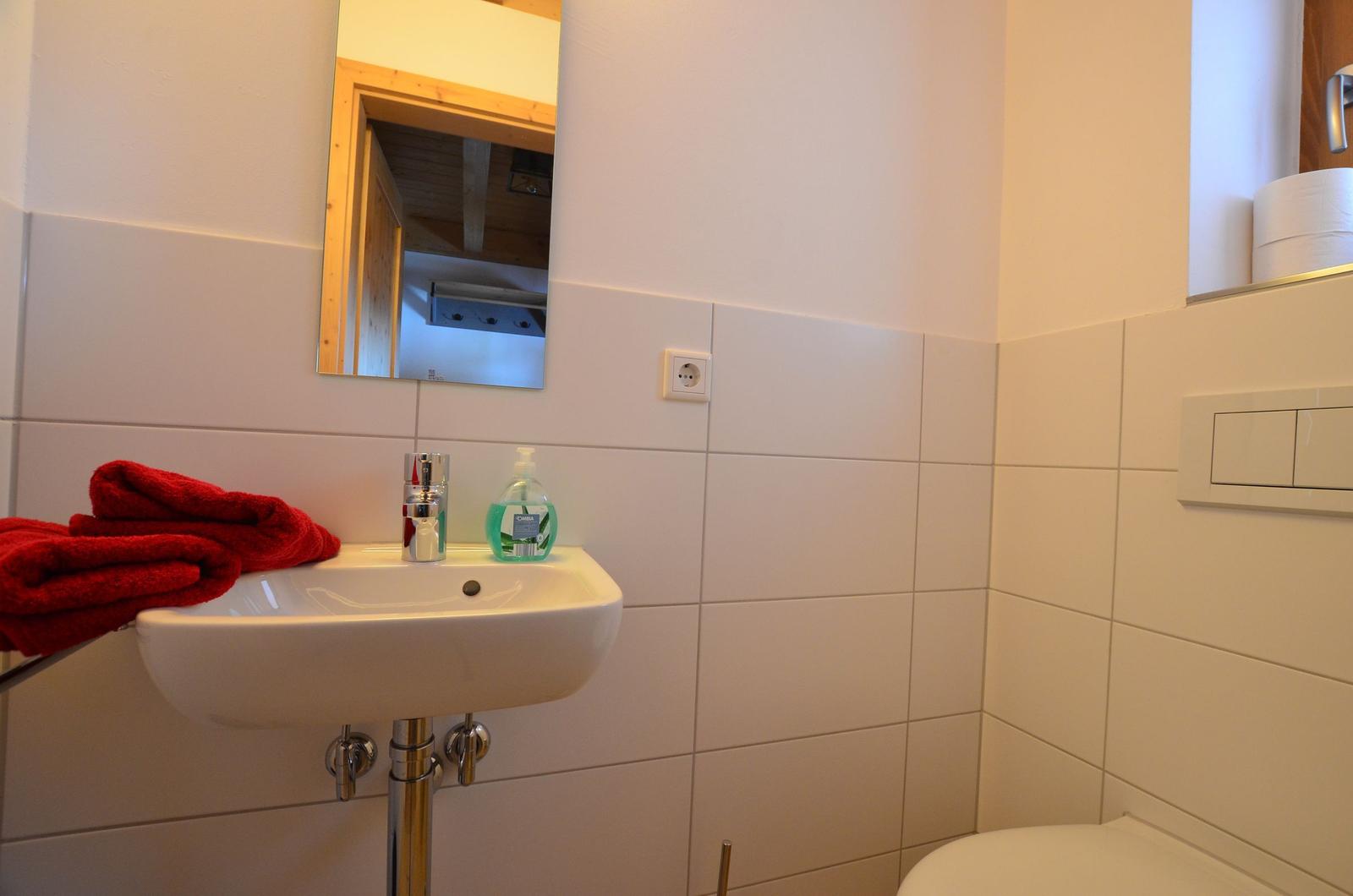 Gäste WC im Erdgeschoß