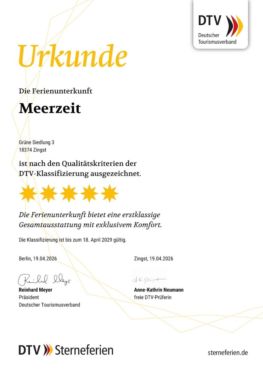 Zertifizierung des DTV