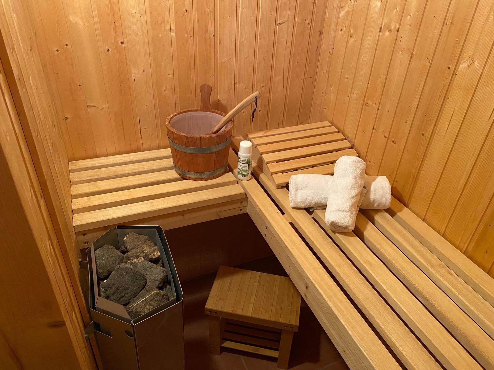 Saunabereich in der Wohnung sinf51-0-m vom Nordsee-Resort Friesland