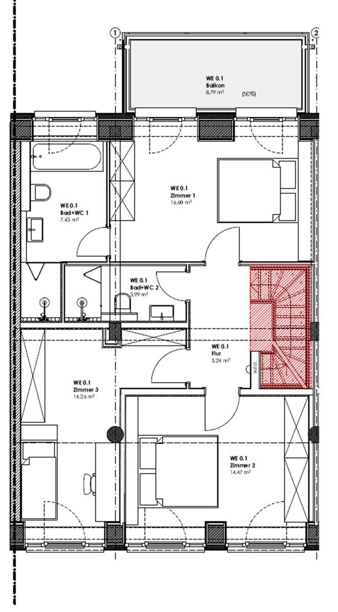 Grundriss 1. OG