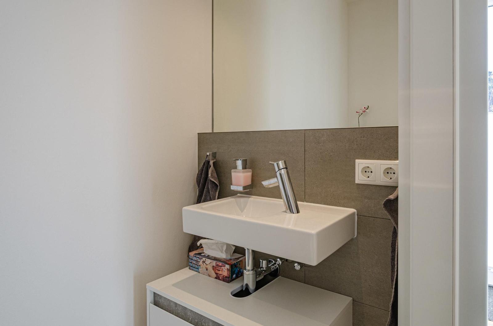 Badezimmer: Regendusche, WC