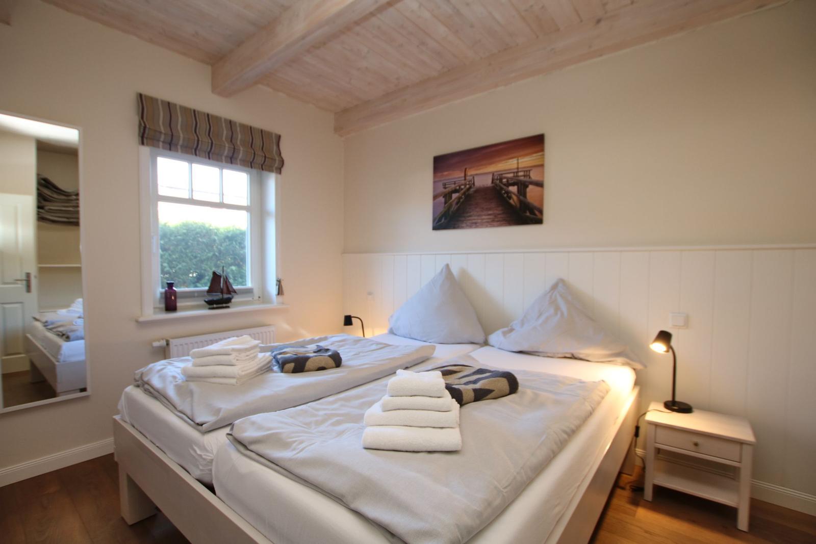 gemütliches Doppelbett